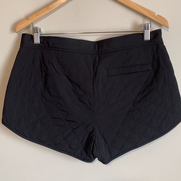 Athleta Ski Shorts Black Size 8 New Apres Toasty Buns Insulated Womens Winter - Picture 4 of 7